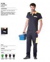 POLO LABORAL BICOLOR